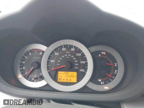 2012 Toyota RAV4 with VIN 2T3BF4DV3CW238798, listed as a IAAI auction lot 42027121 with 144,884 mi miles. Bid and sale history available at carsss.com. Image 7.