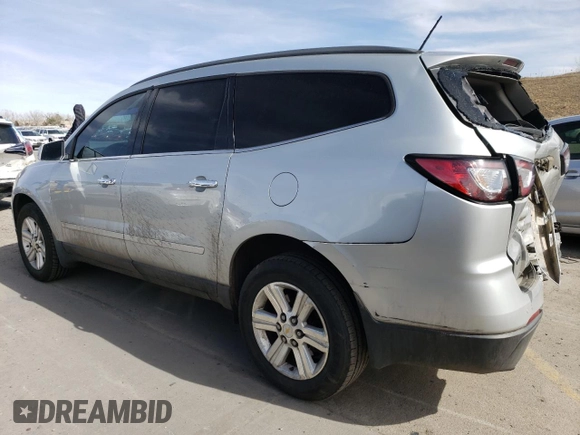2013 Chevrolet Traverse LT with VIN 1GNKVGKD6DJ194656, listed as a Copart auction lot 48507285 with 122,133 mi miles and Salvage Title. Bid and sale history available at DreamBid. Image 2.