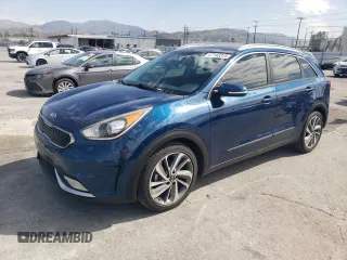 2017 Kia Niro Touring with VIN KNDCE3LC7H5047837, listed as a Copart auction lot 47143315 with 131,866 mi miles and Salvage Title. Bid and sale history available at carsss.com. Image 1.