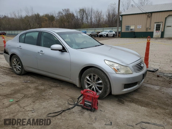 2008 Infiniti G35 Sedan x with VIN JNKBV61F98M263963, listed as a Copart auction lot 80204414 with 142,979 mi miles and Non Repairable. Bid and sale history available at carsss.com. Image 4.