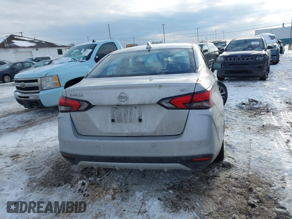 2021 Nissan Versa SV with VIN 3N1CN8EV5ML850350, listed as a IAAI auction lot 41338407 with 88,681 mi miles and . Bid and sale history available at carsss.com. Image 16.