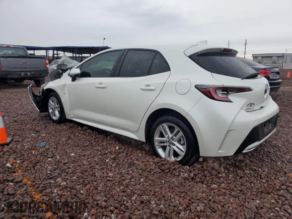 2019 Toyota Corolla Hatchback SE with VIN JTNK4RBE0K3063364, listed as a Copart auction lot 81205943 with 0 mi miles. Bid and sale history available at carsss.com. Image 2.