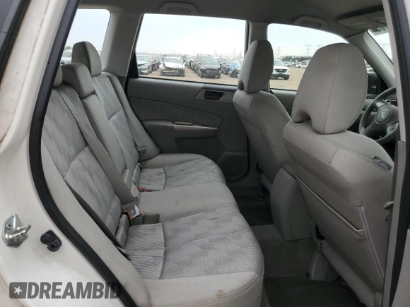2010 Subaru Forester X with VIN JF2SH6BC1AH907730, listed as a Copart auction lot 58852705 with 144,283 mi miles and Salvage title. Bid and sale history available at DreamBid. Image 10.