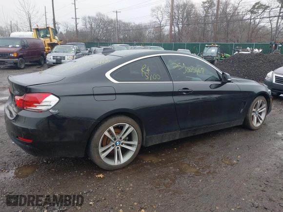 2017 BMW 4 Series 430i xDrive with VIN WBA4R9C33HK878925, listed as a IAAI auction lot 41950321 with Not Provided miles and . Bid and sale history available at DreamBid. Image 4.