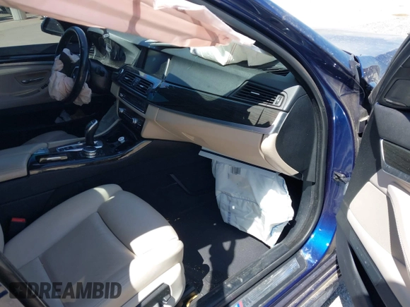 2016 BMW 5 Series 535i with VIN WBA5B1C59GG131990, listed as a IAAI auction lot 41789144 with 56,326 mi miles and . Bid and sale history available at DreamBid. Image 5.