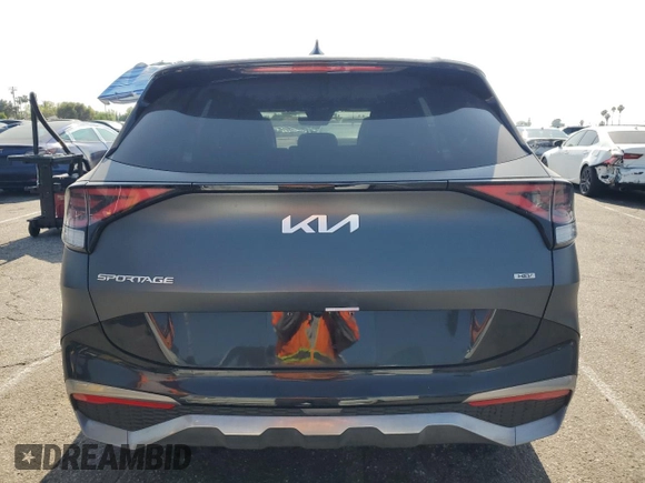 2023 Kia Sportage SX-Prestige with VIN KNDPXCAG0P7037638, listed as a Copart auction lot 58494875 with 43,214 mi miles and Salvage title. Bid and sale history available at DreamBid. Image 6.