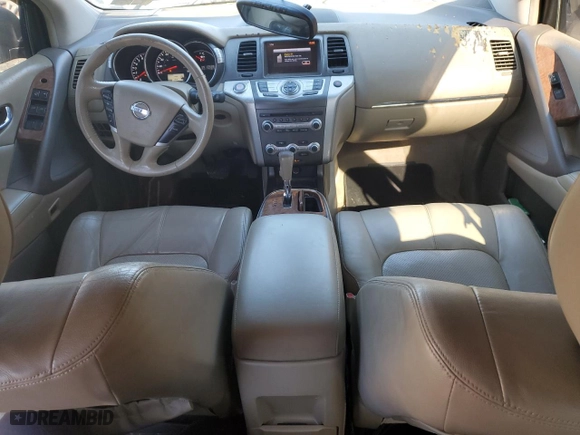 2011 Nissan Murano LE with VIN JN8AZ1MW5BW157154, listed as a Copart auction lot 50010025 with 256,882 mi miles and Salvage Title. Bid and sale history available at carsss.com. Image 8.