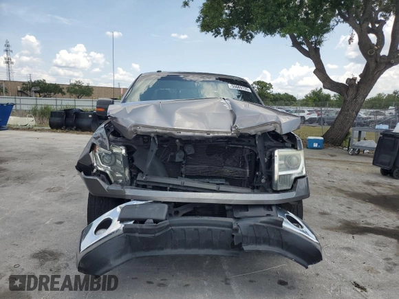 2014 Ford F-150 XL with VIN 1FTFW1CTXEKF32078, listed as a Copart auction lot 55669135 with 144,521 mi miles and Salvage title. Bid and sale history available at DreamBid. Image 5.