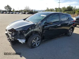 2022 Nissan LEAF S Plus with VIN 1N4BZ1BV4NC559172, listed as a Copart auction lot 45931185 with 29,764 mi miles and Salvage Title. Bid and sale history available at DreamBid. Image 1.