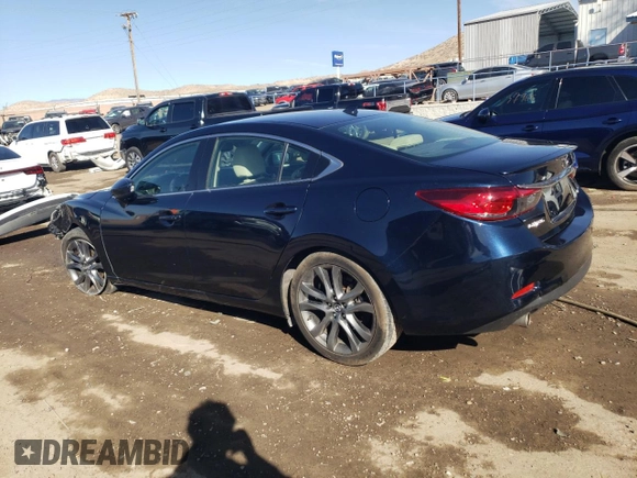2015 Mazda 6 i Grand Touring with VIN JM1GJ1W58F1197555, listed as a Copart auction lot 47236975 with 66,616 mi miles and Salvage Title. Bid and sale history available at carsss.com. Image 2.