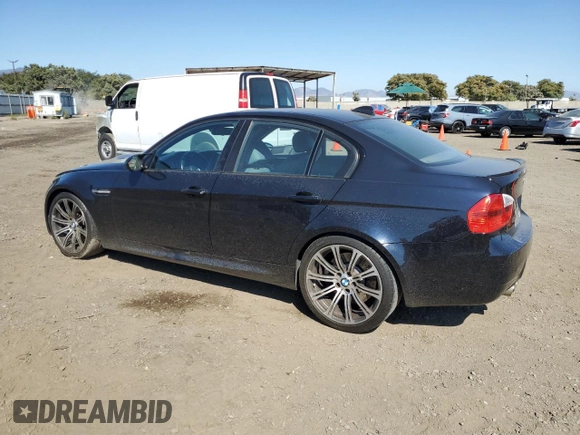 2008 BMW 3 Series M3 with VIN WBSVA93578E041621, listed as a Copart auction lot 60076213 with 196,119 mi miles and Salvage title. Bid and sale history available at DreamBid. Image 2.