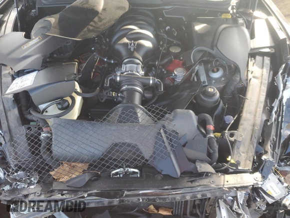2015 Maserati GranTurismo Sport with VIN ZAM45VMA5F0129195, listed as a Copart auction lot 86961794 with 43,851 mi miles and Salvage title. Bid and sale history available at DreamBid. Image 11.