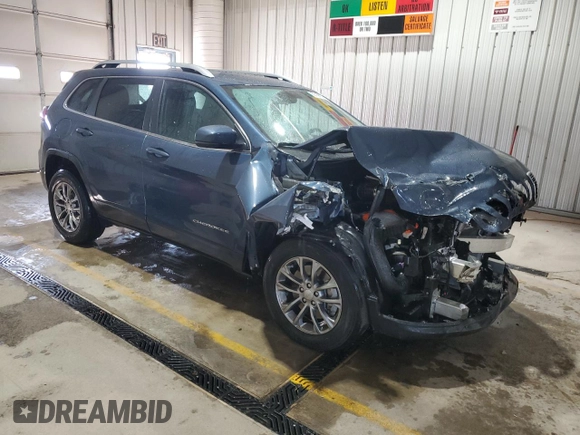2020 Jeep Cherokee Altitude with VIN 1C4PJMLX7LD516686, listed as a Copart auction lot 50758025 with 34,450 mi miles and Salvage Title. Bid and sale history available at carsss.com. Image 4.