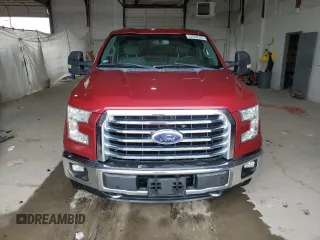 2016 Ford F-150 XLT with VIN 1FTEW1EG2GKF93746, listed as a Copart auction lot 57030625 with 124,989 mi miles and Salvage title. Bid and sale history available at DreamBid. Image 5.