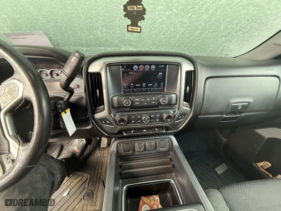 2017 Chevrolet Silverado 1500 LT with VIN 1GCVKRECXHZ214542, listed as a Copart auction lot 46627615 with 0 mi miles and Salvage Title. Bid and sale history available at carsss.com. Image 8.