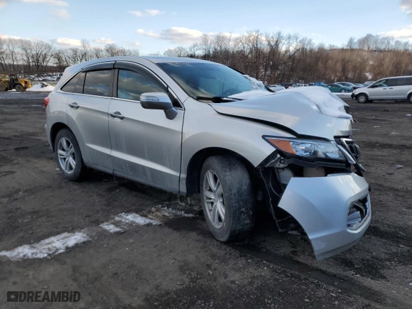 2015 Acura RDX with VIN 5J8TB4H39FL031219, listed as a Copart auction lot 42011855 with 0 mi miles and Salvage Title. Bid and sale history available at carsss.com. Image 4.