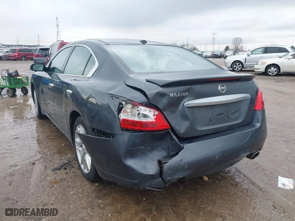 2011 Nissan Maxima 3.5 SV with VIN 1N4AA5AP0BC838448, listed as a IAAI auction lot 41946320 with 157,681 mi miles. Bid and sale history available at carsss.com. Image 3.