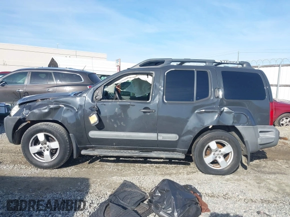 2005 Nissan Xterra S with VIN 5N1AN08U35C650696, listed as a IAAI auction lot 41467654 with 263,410 mi miles. Bid and sale history available at carsss.com. Image 14.