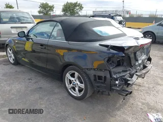 2013 BMW 1 Series 128i with VIN WBAUN1C54DVR01541, listed as a IAAI auction lot 42802640 with 119,881 mi miles and . Bid and sale history available at DreamBid. Image 3.