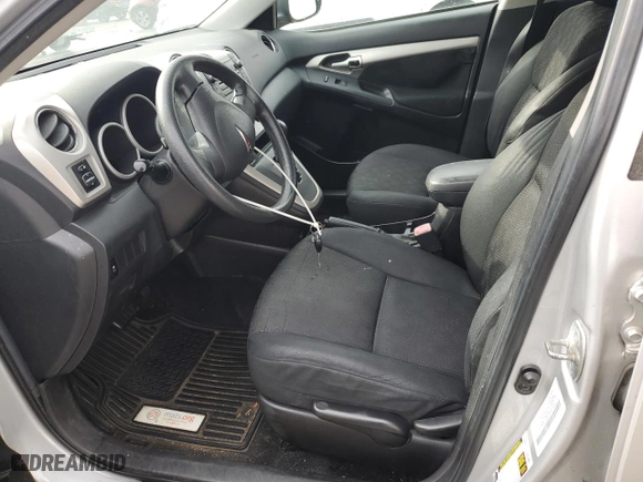 2009 Pontiac Vibe w/1SB with VIN 5Y2SP67089Z400748, listed as a Copart auction lot 50874665 with 189,865 mi miles and Clean Title. Bid and sale history available at carsss.com. Image 7.