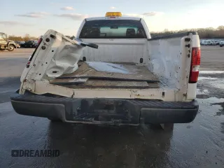 2007 Ford F-150 XL with VIN 1FTRF12W27NA28473, listed as a Copart auction lot 87459744 with Not Provided miles and Salvage Title. Bid and sale history available at carsss.com. Image 6.