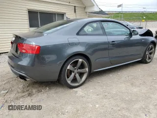 2015 Audi S5 Premium Plus with VIN WAUGGAFR3FA005148, listed as a Copart auction lot 52373864 with 139,866 mi miles and Salvage Title. Bid and sale history available at carsss.com. Image 3.