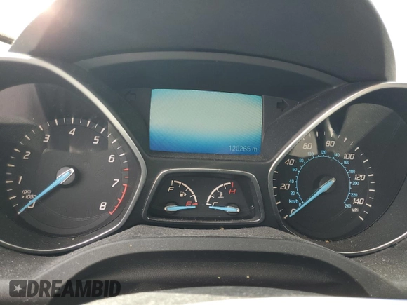 2015 Ford Escape Titanium with VIN 1FMCU0JXXFUB92120, listed as a Copart auction lot 56187405 with 120,265 mi miles and Clean Title. Bid and sale history available at DreamBid. Image 9.