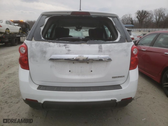 2015 Chevrolet Equinox LS with VIN 1GNALAEK1FZ122132, listed as a Copart auction lot 47210255 with 110,919 mi miles and Salvage Title. Bid and sale history available at carsss.com. Image 6.