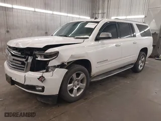 2015 Chevrolet Suburban LTZ with VIN 1GNSKKKC0FR262795, listed as a IAAI auction lot 40767858 with 190,594 mi miles. Bid and sale history available at carsss.com. Image 18.