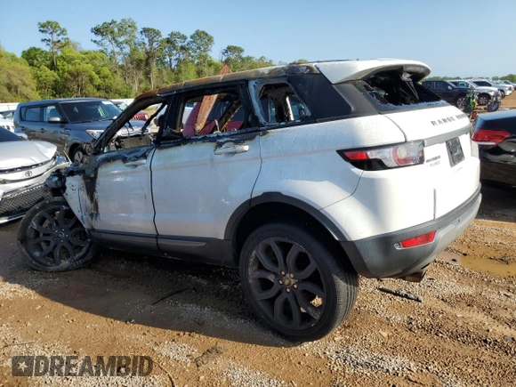 2015 Land Rover Range Rover Evoque Pure Premium with VIN SALVR2BG4FH037105, listed as a Copart auction lot 51219495 with Not provided miles and Non repairable. Bid and sale history available at DreamBid. Image 2.
