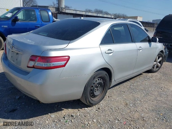 2011 Toyota Camry LE with VIN 4T1BF3EK8BU705526, listed as a IAAI auction lot 41773415 with 128,924 mi miles. Bid and sale history available at carsss.com. Image 4.