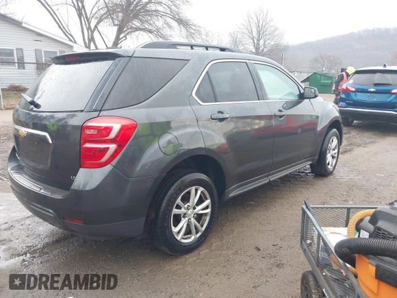 2017 Chevrolet Equinox LT with VIN 2GNFLFEK0H6216312, listed as a IAAI auction lot 41440793 with 126,693 mi miles and . Bid and sale history available at carsss.com. Image 4.