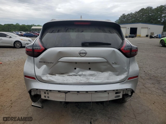 2023 Nissan Murano SV with VIN 5N1AZ2BJ0PC127363, listed as a Copart auction lot 53922405 with 31,386 mi miles and Non Repairable. Bid and sale history available at carsss.com. Image 6.