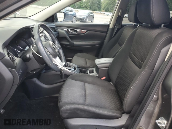 2017 Nissan Rogue SV with VIN KNMAT2MV9HP578095, listed as a Copart auction lot 61215775 with 108,192 mi miles and Salvage title. Bid and sale history available at DreamBid. Image 7.