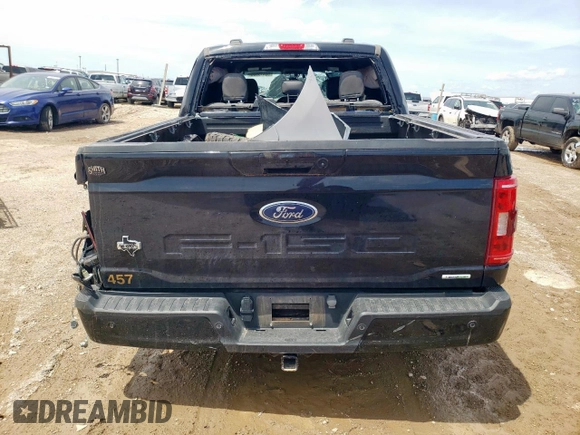 2023 Ford F-150 XL z VIN 1FTFW1E81PKF87921, wystawiony jako Copart lot #58479885 z przebiegiem 42 122 mil mil oraz Szkoda całkowita • Salvage title. Historia ofert i sprzedaży dostępna na DreamBid. Obrazek 6.