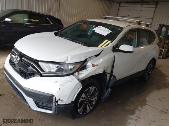 2022 Honda CR-V Special Edition with VIN 7FARW2H77NE012629, listed as a IAAI auction lot 41166357 with 38,884 mi miles. Bid and sale history available at carsss.com. Image 17.