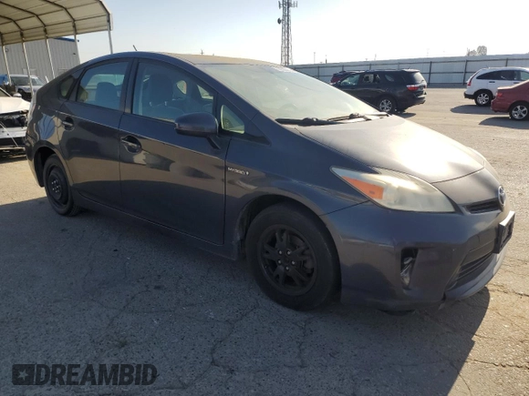 2013 Toyota Prius One with VIN JTDKN3DU2D5645783, listed as a Copart auction lot 55699835 with 285,560 mi miles and Clean Title. Bid and sale history available at carsss.com. Image 4.