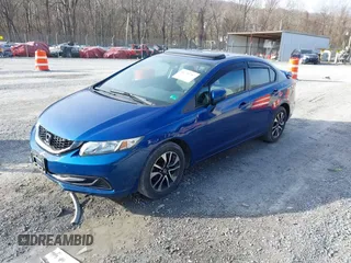 2015 Honda Civic EX with VIN 19XFB2F87FE040749, listed as a IAAI auction lot 41741707 with 67,790 mi miles and . Bid and sale history available at carsss.com. Image 2.