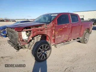 2017 GMC Canyon 2WD SLE with VIN 1GTG5CEN6H1253853, listed as a Copart auction lot 41993235 with 102,227 mi miles and Salvage Title. Bid and sale history available at carsss.com. Image 1.