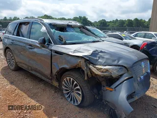 2022 Lincoln Aviator Reserve with VIN 5LM5J7WC7NGL00526, listed as a IAAI auction lot 42621456 with 55,708 mi miles and . Bid and sale history available at DreamBid. Image 1.