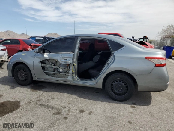 2014 Nissan Sentra SV with VIN 3N1AB7AP5EY321146, listed as a Copart auction lot 51289175 with 128,107 mi miles and Salvage Title. Bid and sale history available at carsss.com. Image 2.