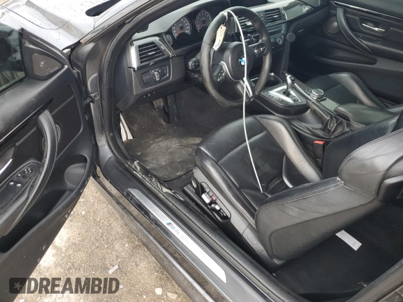 2016 BMW M4 with VIN WBS3R9C56GK335723, listed as a Copart auction lot 57647274 with 164,379 mi miles and Salvage Title. Bid and sale history available at carsss.com. Image 8.