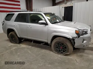 2022 Toyota 4Runner TRD Off Road Premium with VIN JTERU5JR9N5984163, listed as a Copart auction lot 50881445 with 80,183 mi miles and Salvage Title. Bid and sale history available at DreamBid. Image 4.