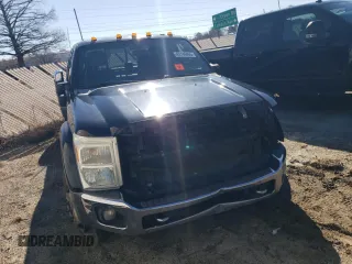 2011 Ford Super Duty F-450 DRW XL with VIN 1FT8W4DT1BEA54796, listed as a Copart auction lot 43146965 with 308,364 mi miles and Salvage Title. Bid and sale history available at carsss.com. Image 4.
