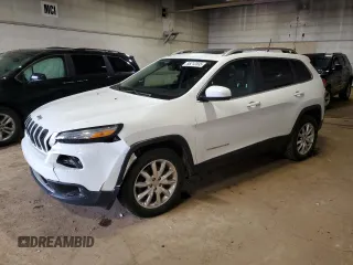 2016 Jeep Cherokee Limited z VIN 1C4PJMDS9GW148783, wystawiony jako Copart lot #55212535 z przebiegiem 131 048 mil mil oraz Szkoda całkowita • Salvage title. Historia ofert i sprzedaży dostępna na DreamBid. Obrazek 1.