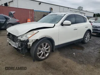 2011 Infiniti EX Journey with VIN JN1AJ0HR4BM855139, listed as a Copart auction lot 64217345 with 167,360 mi miles and Salvage title. Bid and sale history available at DreamBid. Image 1.