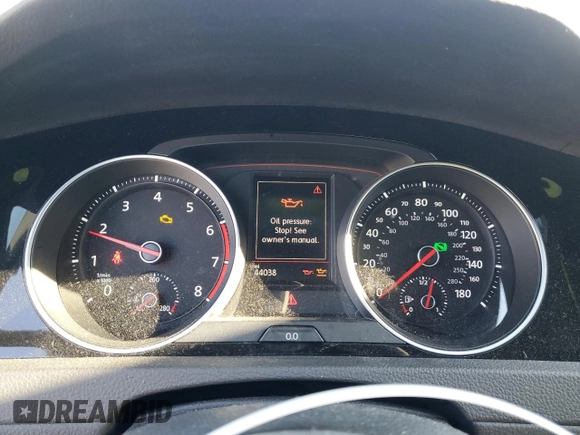 2021 Volkswagen Golf GTI S with VIN 3VW6T7AU6MM009104, listed as a Copart auction lot 42245355 with 44,038 mi miles and Salvage Title. Bid and sale history available at carsss.com. Image 9.