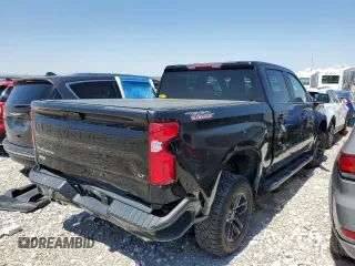 2023 Chevrolet Silverado 1500 LT Trail Boss with VIN 3GCUDFED0PG109052, listed as a Copart auction lot 52438905 with 28,030 mi miles and Salvage Title. Bid and sale history available at DreamBid. Image 3.