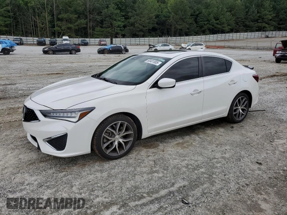 2019 Acura ILX Premium with VIN 19UDE2F73KA012337, listed as a Copart auction lot 60401005 with 110,825 mi miles and Salvage title. Bid and sale history available at DreamBid. Image 1.