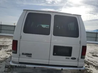 2009 Ford Econoline Passenger XL with VIN 1FBNE31L69DA72252, listed as a Copart auction lot 38618574 with Not Provided miles and Salvage Title. Bid and sale history available at DreamBid. Image 6.